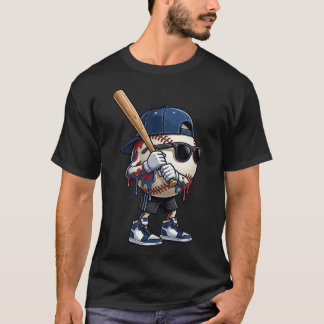 T-shirt Baseball Drip pour garçons Glace Drip Baseball