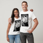 T-shirt baseball en main (Unisexe)