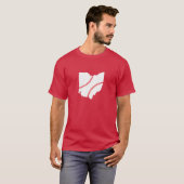 T-shirt Baseball en Ohio (Devant entier)