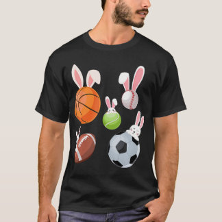 T-shirt Baseball Football Football Football Sport Pâques