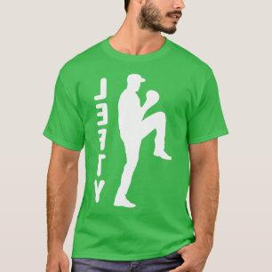 T-shirt Baseball gaucher gauche gauche Pitcher amusant Bas