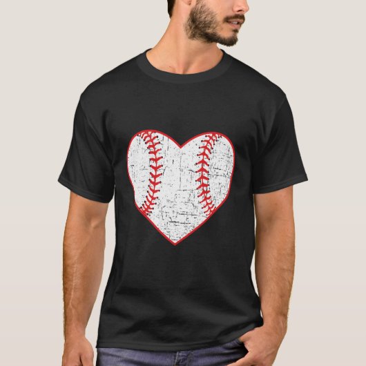 T-shirt Baseball He Pour Softball Maman (Devant)