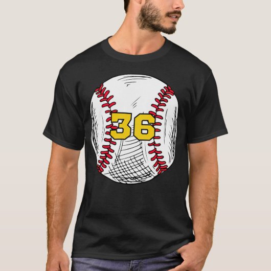 T-shirt Baseball Jersey Favori Lucky Number application de (Devant)