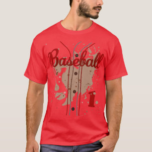 T-shirt Baseball Jersey Numéro 1 Baseball Uniforme Dirty F