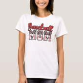 T-shirt Baseball Maman Sublimation, Baseball (Devant)