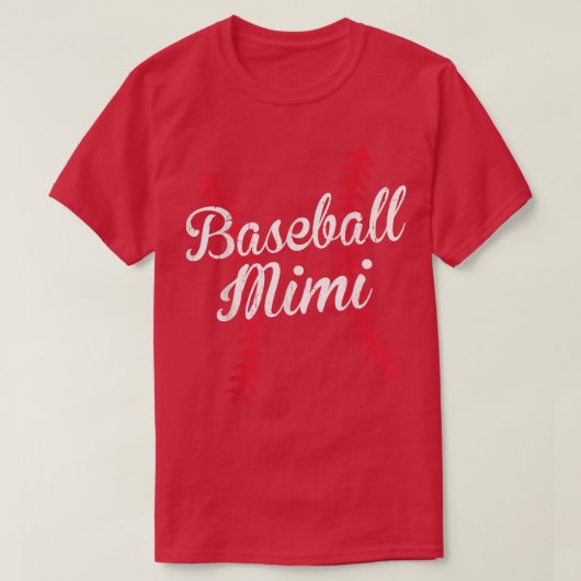 T-shirt Baseball Mimi (Design devant)