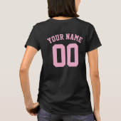 T-shirt Baseball Mom Team Custom Name Number (Dos)