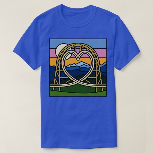 T-shirt Baseball Mountain Mind (Design devant)