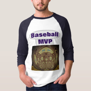 T-shirt Baseball MVP : Vêtements de ventilateur stylish
