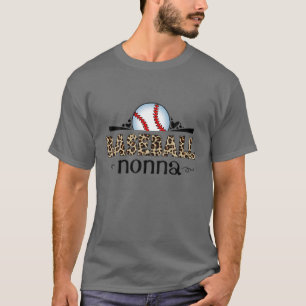 T-shirt Baseball Nonna Grand-mère De Baller Family C'est m