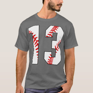 T-shirt Baseball Numéro 13 13 Jersey De Baseball Favorite