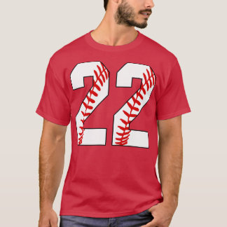 T-shirt Baseball Numéro 22 22 Jersey De Baseball Favorite 
