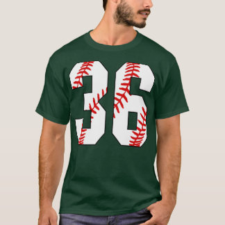 T-shirt Baseball Numéro 36 36 Jersey De Baseball Favorite