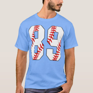 T-shirt Baseball Numéro 89 89 Baseball Jersey Favorite Pl
