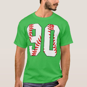T-shirt Baseball Numéro 90 90 Jersey De Baseball Favorite 