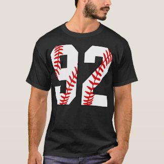 T-shirt Baseball Numéro 92 92 Jersey De Baseball Favorite