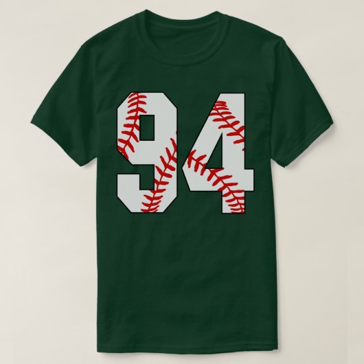 T-shirt Baseball Numéro 94 94 Jersey De Baseball Favorite  (Design devant)