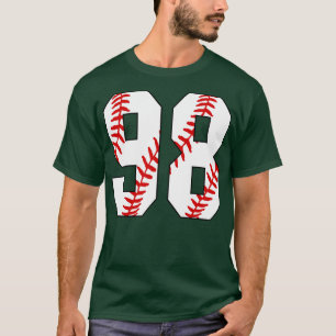 T-shirt Baseball Numéro 98 98 Baseball Jersey Favorite Pl