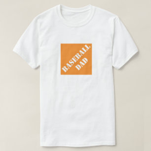 T-shirt Baseball Papa Drôle Papa Drôle Humour Fête des pèr