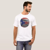 T-shirt Baseball portoricain (Devant entier)