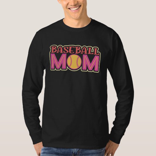 T-shirt Baseball quote for baseball moms (Devant)