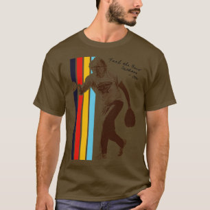 T-shirt Baseball Retro 80s Sanders Jouer Baseball Fan A