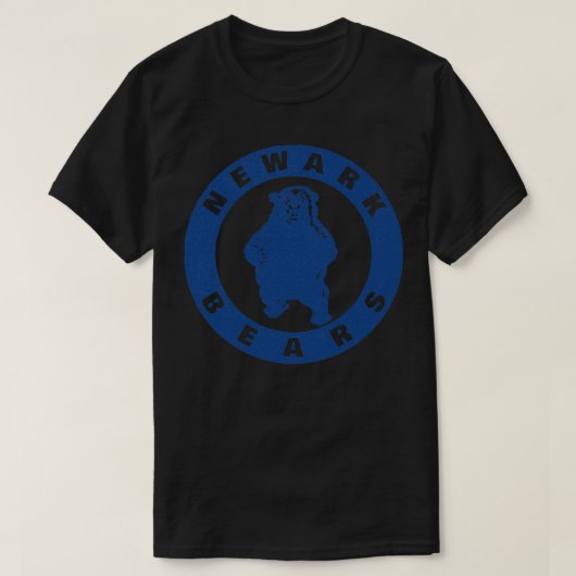T-shirt Baseball Retro Newark Bears (Design devant)