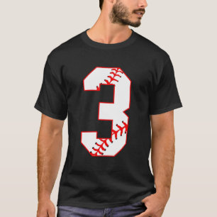 T-shirt Baseball Sister I'm Just Here For Number Player 3