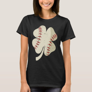 T-shirt Baseball St Patricks Day Shamrock