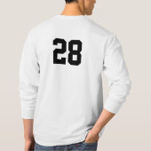 T-shirt Baseball Toute La Journée Tous Les Jours (Dos)