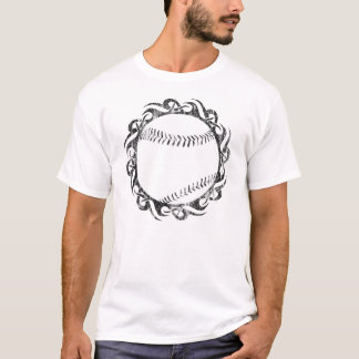T-shirt baseball. tribal.