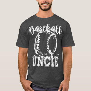 T-shirt Baseball Uncle Love Baseball Funny