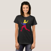 T-shirt Baseball Venezuela Flag Hispanic Heritage Venezuel (Devant entier)