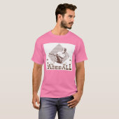 T-shirt baseball vintage (Devant entier)