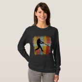 T-shirt Baseball vintage (Devant entier)