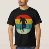 T-shirt baseball vintage rétro (Devant)