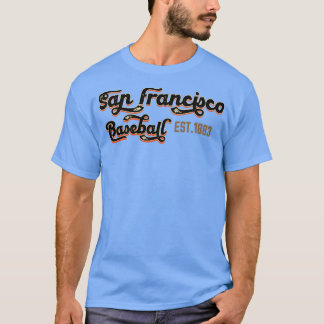 T-shirt Baseball vintage San Francisco Est 1883 L