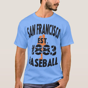 T-shirt Baseball vintage San Francisco Est 1883 P