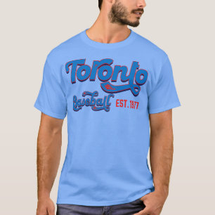 T-shirt Baseball Vintage Toronto Est 1977 Amateur de baseb