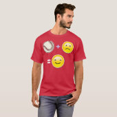 T-shirt BaseballHappy (Devant entier)
