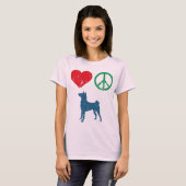 T-shirt Basenji (Devant entier)