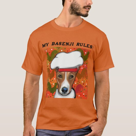 T-SHIRT BASENJI (Devant)