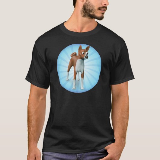 T-shirt Basenji BAS1 (Devant)