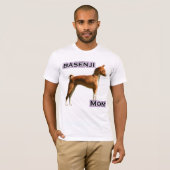 T-shirt Basenji Maman 4 (Devant entier)