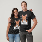 T-shirt Basenji Mugshot Chien coupable (Unisexe)