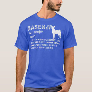 T-shirt Basenji propriétaire chien drôle amant animal drôl