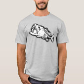 T-shirt BASES & BONNES Blanc (Devant)
