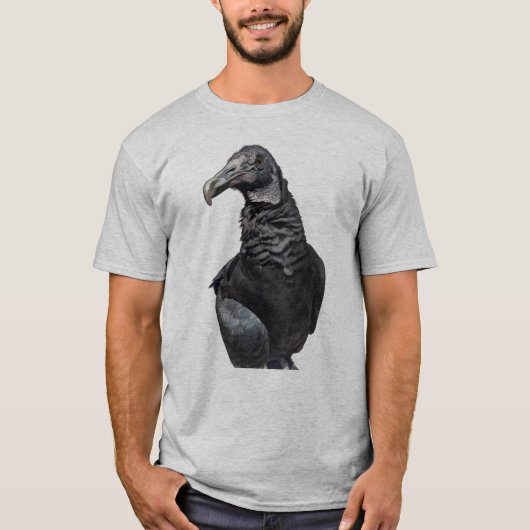 T-Shirt Bash le Vautour Noir (Devant)