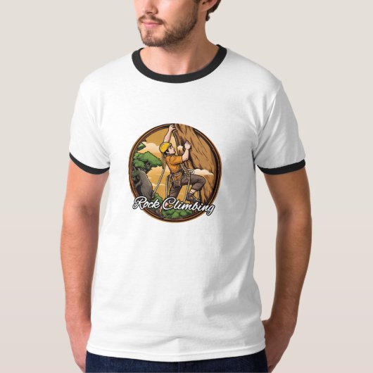 T-Shirt basic à encolure ras-du-cou pour hommes (Devant)