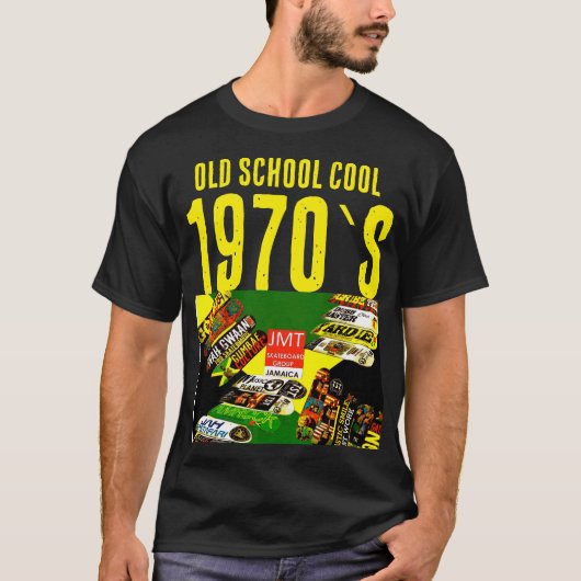 T-Shirt Basic Cool Foncé 1970 (Devant)